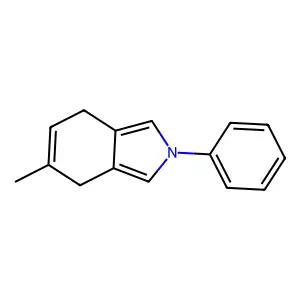2H-Isoindole, 4,7-dihydro-5-methyl-2-phenyl- structure