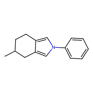 Isoindole, 4,5,6,7-tetrahydro-5-methyl-2-phenyl- structure