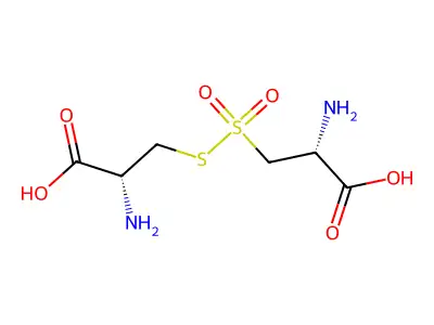 胱氨酸二亚砜 structure