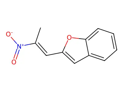 1-(2-Benzofuryl)-2-nitropropene structure