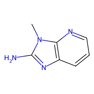 3-Methyl-3H-imidazo[4,5-b]pyridin-2-amine structure