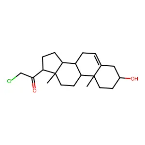 21-Chloropregnenolone structure