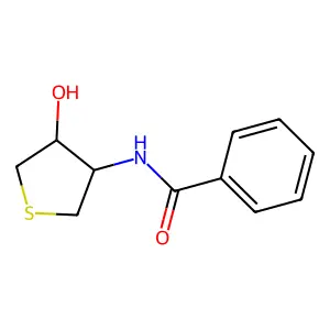 N-((3S,4S)-4-hydroxytetrahydrothiophen-3-yl)benzamide structure
