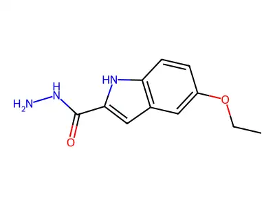 5-ethoxy-1H-indole-2-carbohydrazide structure