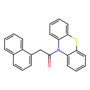 2-(naphthalen-1-yl)-1-(10H-phenothiazin-10-yl)ethan-1-one structure