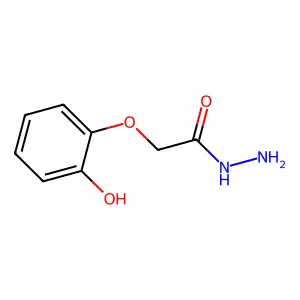 2-(2-Hydroxyphenoxy)acetohydrazide structure