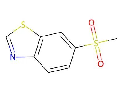 6-(Methylsulfonyl)benzo[d]thiazole structure