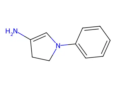 1-phenyl-4,5-dihydro-1H-pyrrol-3-amine structure