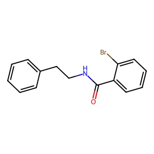 2-bromo-N-(2-phenylethyl)benzamide structure