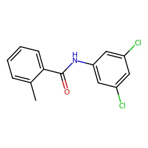 N-(3,5-dichlorophenyl)-2-methylbenzamide structure