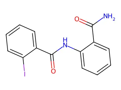 2-[(2-Iodobenzoyl)amino]benzamide structure