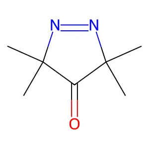 4H-Pyrazole-4-one, 3,5-dihydro-3,3,5,5-tetramethyl- structure