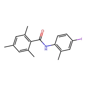 N-(4-iodo-2-methylphenyl)-2,4,6-trimethylbenzamide structure