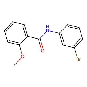 N-(3-bromophenyl)-2-methoxybenzamide structure