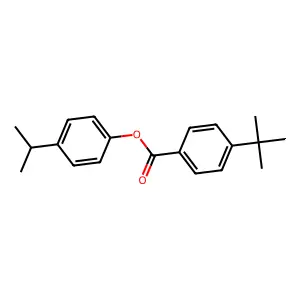 4-Isopropylphenyl 4-tert-butylbenzoate structure