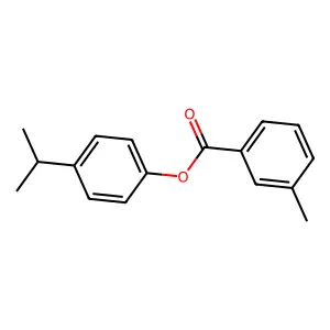 4-(1-Methylethyl)phenyl 3-methylbenzoate structure