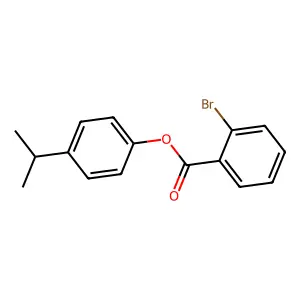 4-Isopropylphenyl 2-bromobenzoate structure