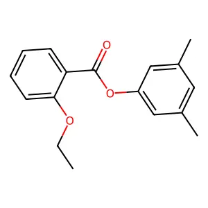3,5-Dimethylphenyl 2-ethoxybenzoate structure