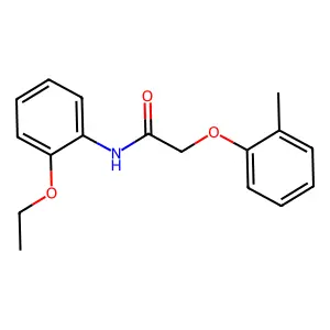 N-(2-ethoxyphenyl)-2-(2-methylphenoxy)acetamide structure