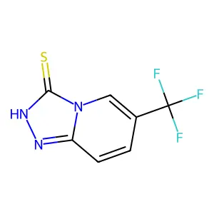 6-(Trifluoromethyl)-(1,2,4)triazolo(4,3-a)pyridine-3-thiol structure