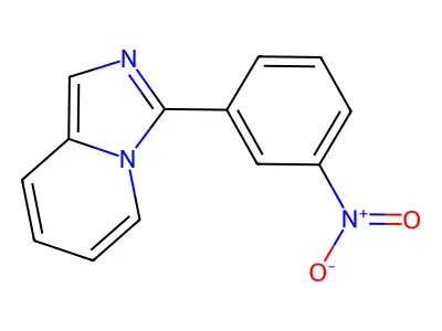 3-(3-Nitrophenyl)imidazo[1,5-a]pyridine structure