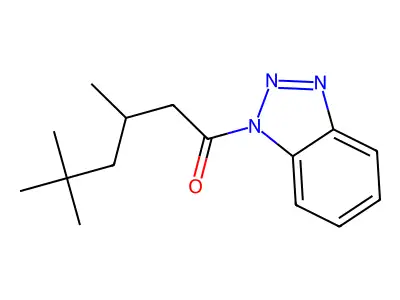 1-(1H-1,2,3-Benzotriazol-1-yl)-3,5,5-trimethylhexan-1-one structure