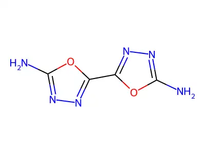 (2,2'-Bi-1,3,4-oxadiazole)-5,5'-diamine structure