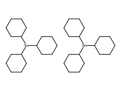 Stannane, tricyclohexyl- structure