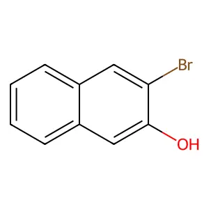 2-Naphthalenol, 3-bromo- structure