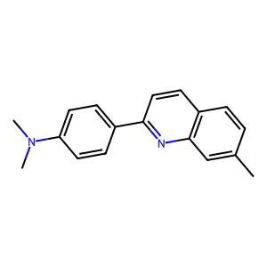 2-(4-(Dimethylamino)phenyl)-7-methylquinoline structure
