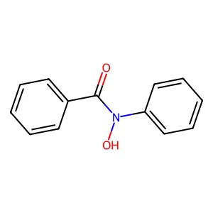 N-苯甲酰-N-苯基羟胺 structure