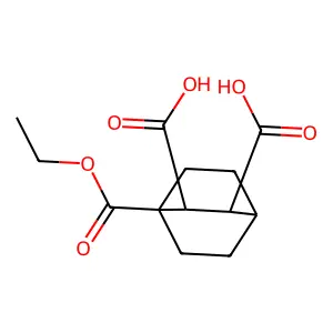 4-Ethoxycarbonylbicyclo[2.2.2]octane-2,3-dicarboxylic acid structure