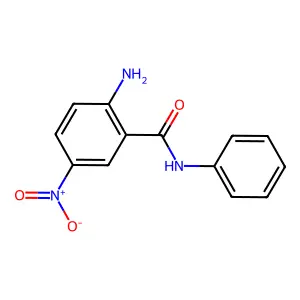 2-Amino-5-nitrobenzanilide structure
