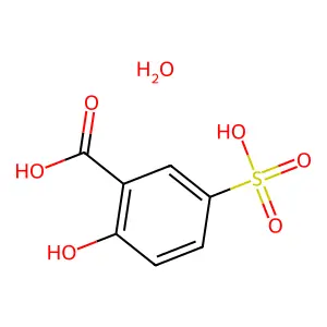 5-磺基水杨酸水合物 structure