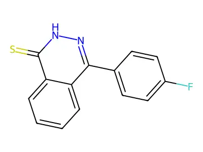4-(4-Fluorophenyl)phthalazine-1-thiol structure