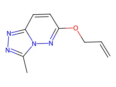3-Methyl-6-prop-2-enoxy-[1,2,4]triazolo[4,3-b]pyridazine structure