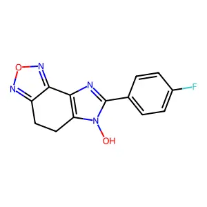 7-(4-Fluorophenyl)-6-hydroxy-4,5-dihydroimidazo[4,5-e][2,1,3]benzoxadiazole structure