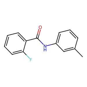 2-氟-N-(3-甲苯基)苯甲酰胺 structure