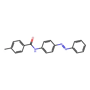 4-Methyl-N-(4-phenylazo-phenyl)-benzamide structure