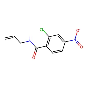 N-Allyl-2-chloro-4-nitrobenzamide structure