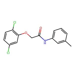 2-(2,5-dichlorophenoxy)-N-(3-methylphenyl)acetamide structure