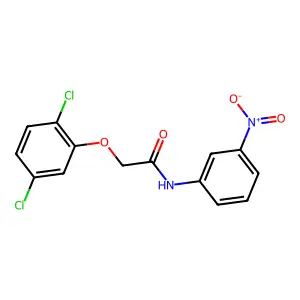 2-(2,5-二氯苯氧基)-N-(3-硝基苯基)乙酰胺 structure