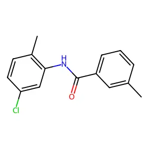 N-(5-氯-2-甲基苯基)-3-甲基苯甲酰胺 structure