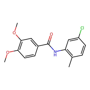 N-(5-chloro-2-methylphenyl)-3,4-dimethoxybenzamide structure