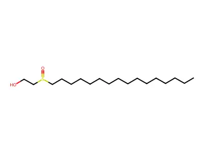 2-(Hexadecylsulfinyl)-ethanol structure