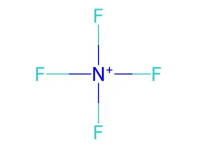 四氟铵 structure