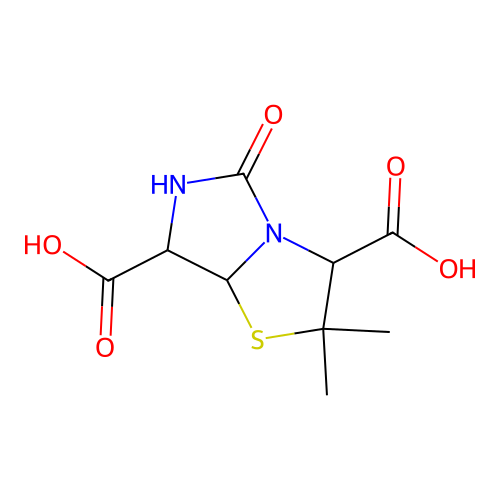 8-Hydroxypenillic acid structure