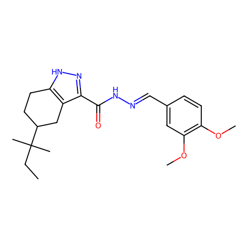 C22H30N4O3 structure