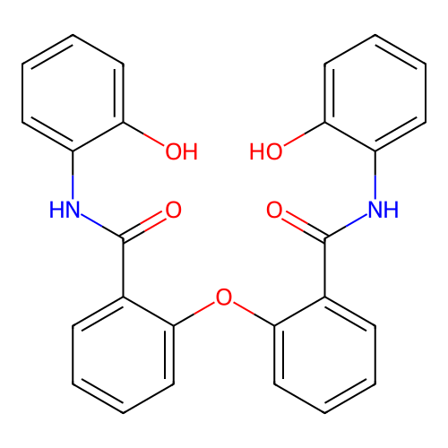 2,2-氧双[N-(2-羟基苯基)苯甲酰胺] structure
