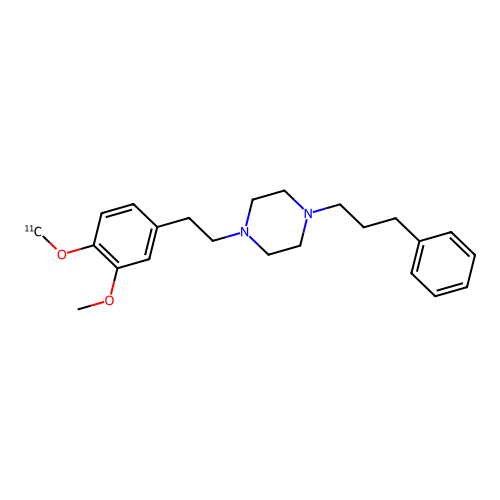 Cutamesine C-11 structure